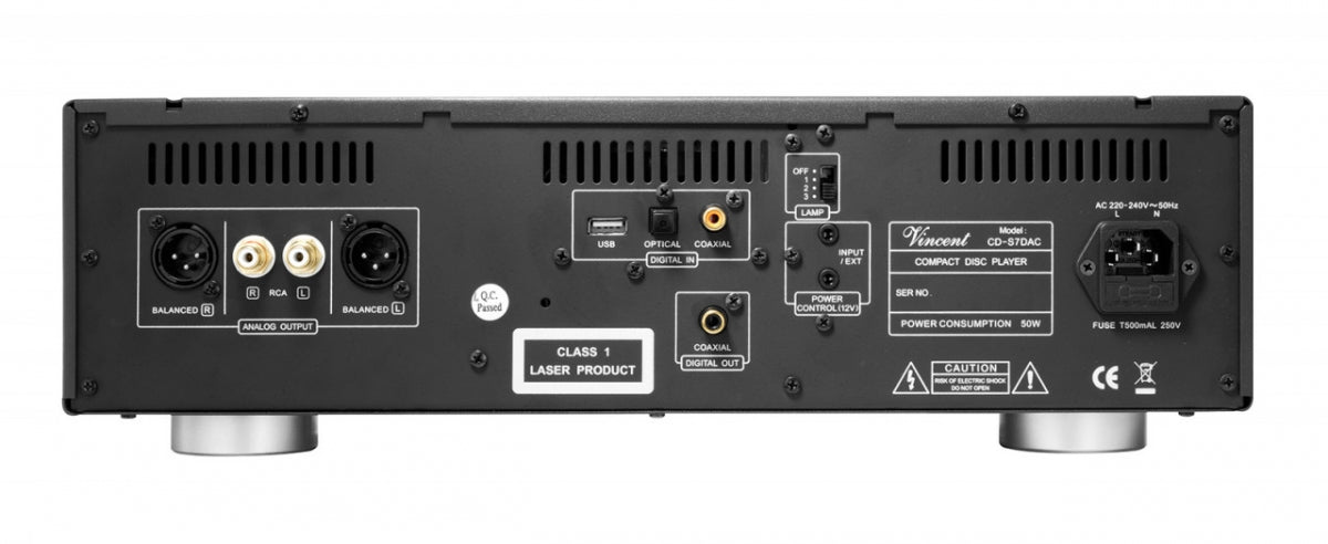 Vincent CD-S7 DAC Hybrid CD-Player