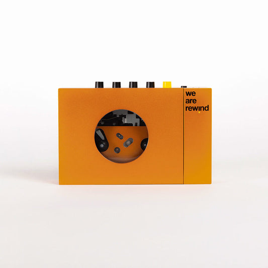 we are rewind Portable BT Cassette Player