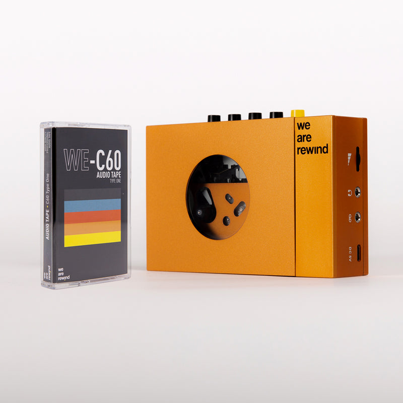 we are rewind Portable BT Cassette Player